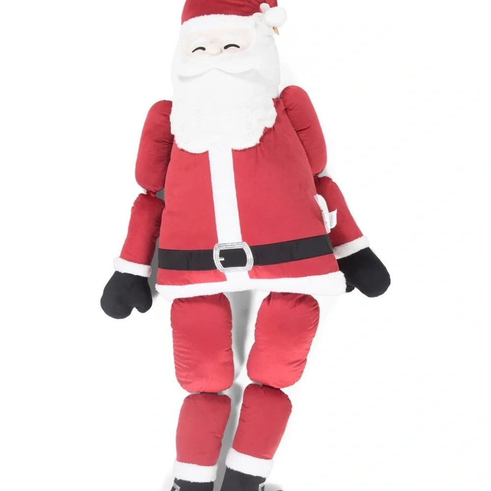 New 5 Foot Santa Pillow by Isaac Mizrahi NWT, viral Tic Tok
